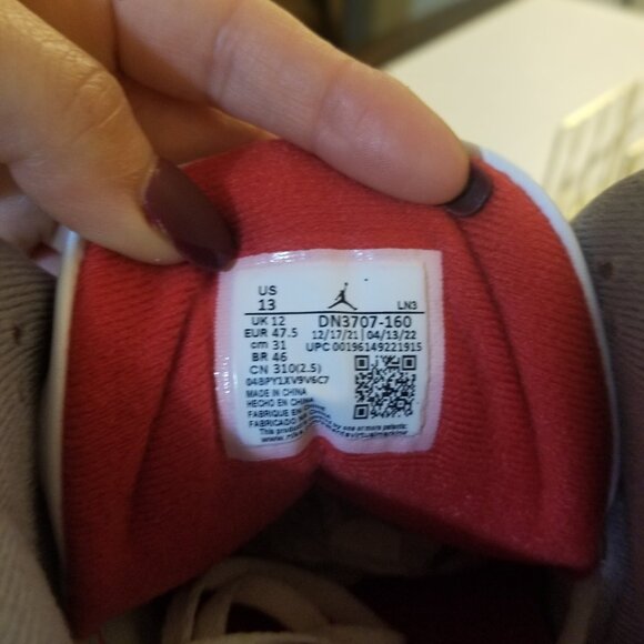 Air Jordan 3 Retro Mid 2022 "Fire Red" Men's Sz 13 - Picture 4 of 5